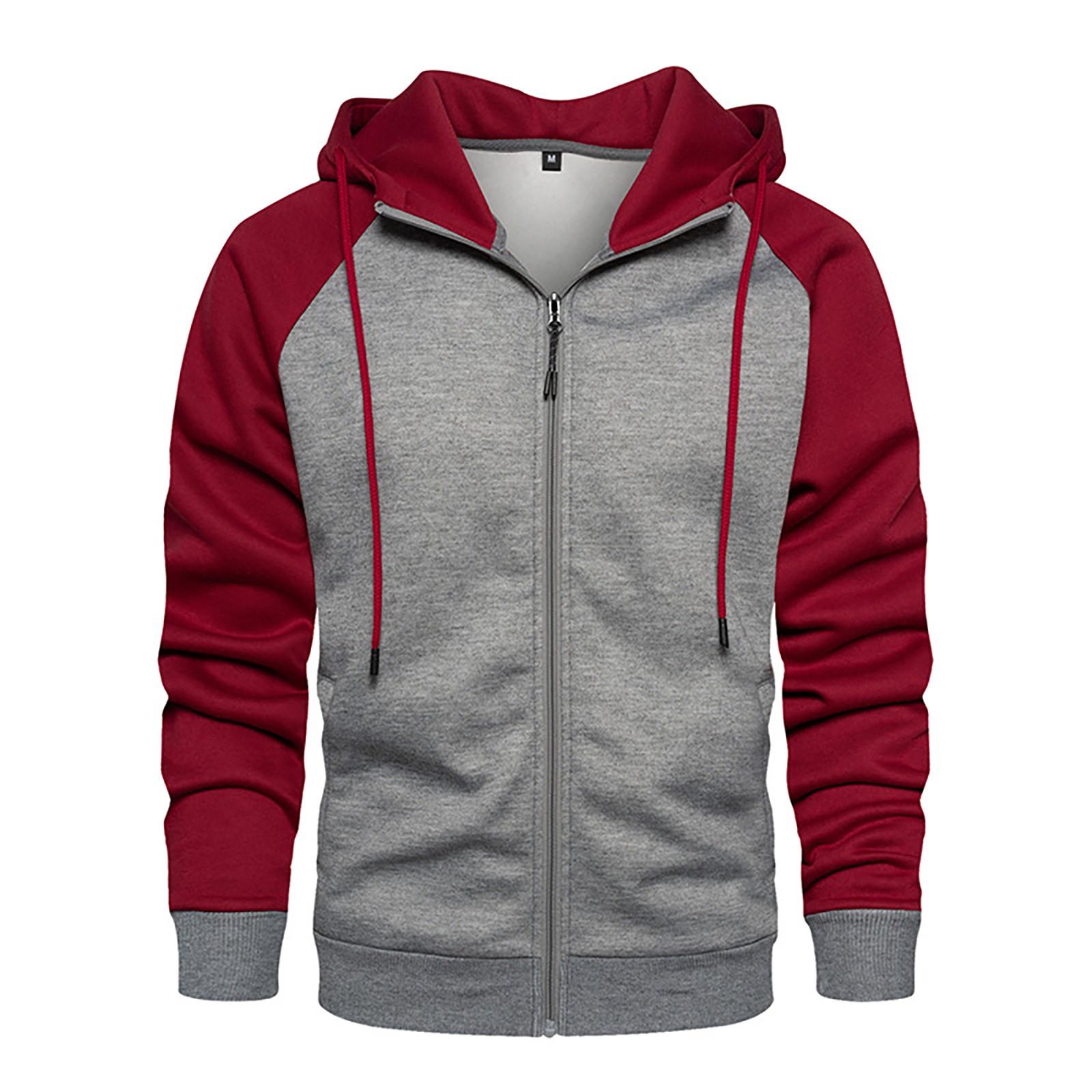 

Мужская повседневная камуфляжная спортивная толстовка с длинным рукавом на молнии с капюшоном, куртка, пальто XL