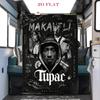 Urban Art Hip-Hop Legacy Blanket Suitable for All Seasons Camping Trip Office Rest Blanket Air Conditioning Blanket Nap Blanket