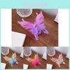Delightful Plastic Butterfly Hair Claw Clip For Women With Exquisite Spring Design