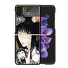 C-Chainsaw Mans Yoru War Devil Cases For Samsung Galaxy Z Flip 4 5 6 7 3 Z Flip7 Flip6 Flip4 Flip5 Flip3 5G Hard Shockproof Fund