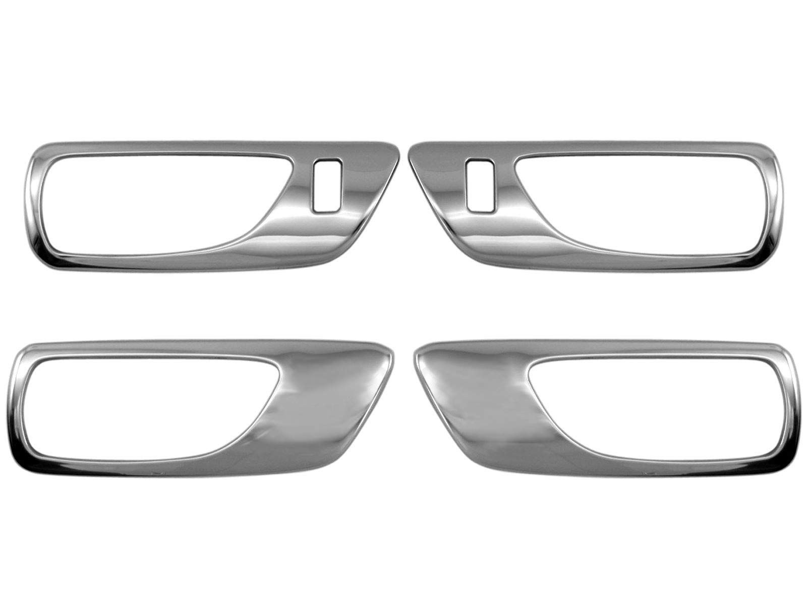 

BRIGHTZ Finish Stainless Steel Inner Door Handle Set for USF 460 Ultra-Mirror Covers, Plated, 4-Piece [INS-DHC-060] LS460L, USF41, USF46, F41, F46,