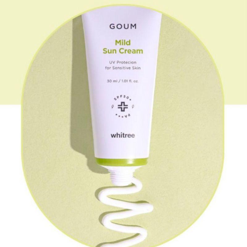 Whitree Goeum Milde Hybrid-Sonnencreme LSF50+ PA++++ 30ml