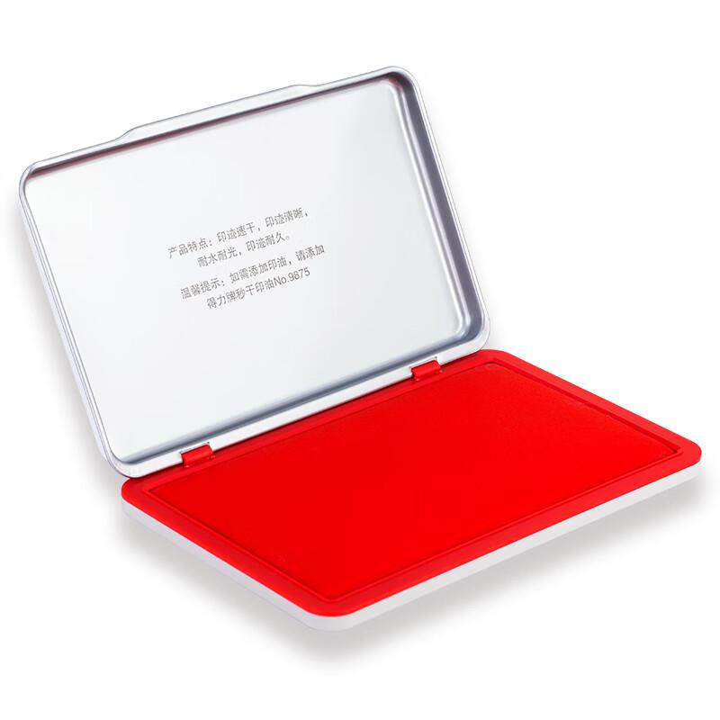 Deli Quick-Dry Metal Ink Pad