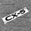 Für Mazda 2022-2025 CX-5 schwarzes Frontlogo CX5 Hecklogo, SKYACTIV G AWD Auto Buchstaben Ersatz Abzeichen Logo Kofferraum Dekorativer Aufkleber