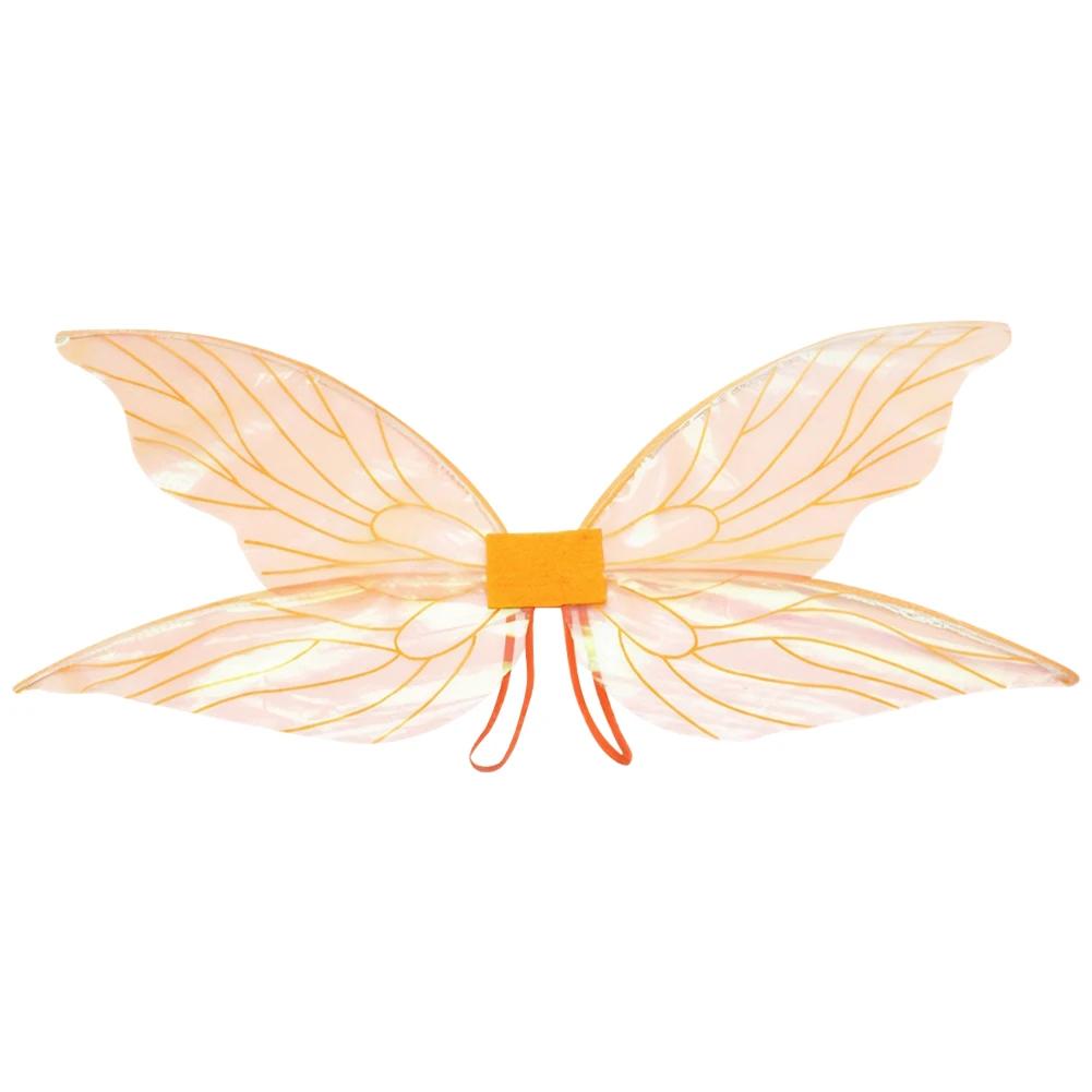 Butterfly Fairy Wings Costume Women Girls Princess Elf Angel Wing for Halloween Party Cosplay Costume Dress Up Performance Props