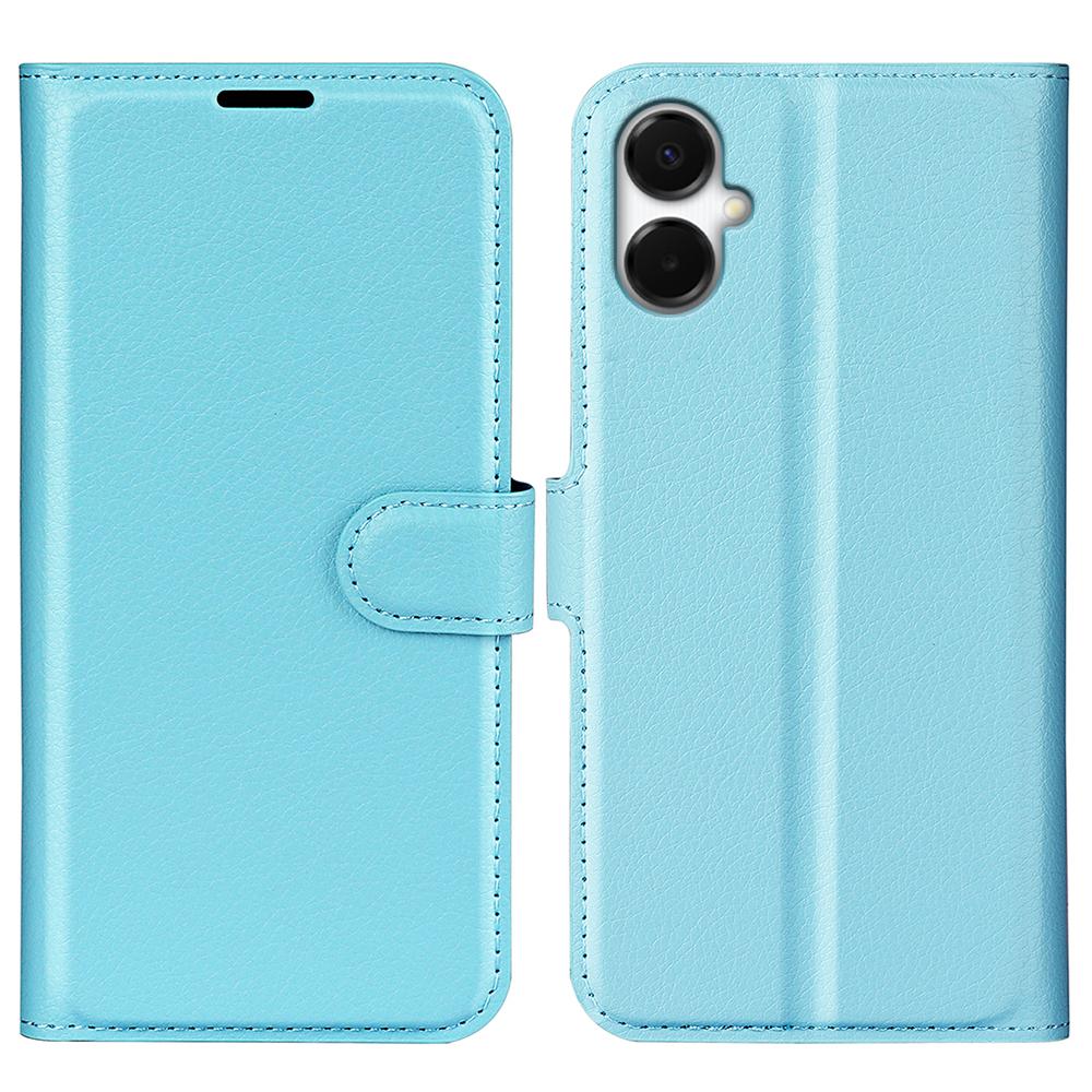 For Samsung Galaxy A06 5G Wallet Case Litchi Texture Shockproof Leather Flip Stand Phone Cover