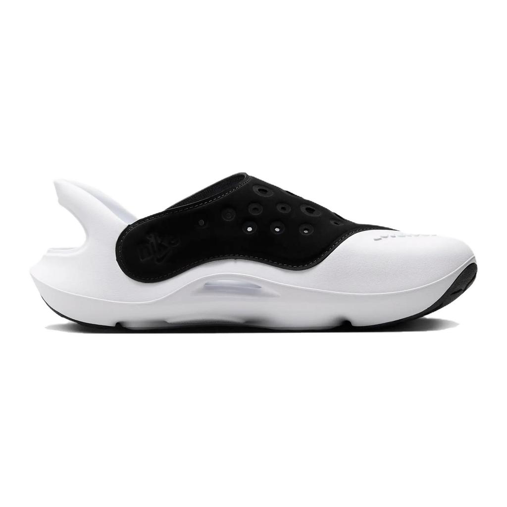 Nike Aqua Swoosh Sandal GS 'Black Hyper Orange' FV6363-001