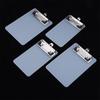 1/3Pcs Portable Transparent Clipboard With Hanging Hook Mini Clear Writing Board Hanging Office School Supplies