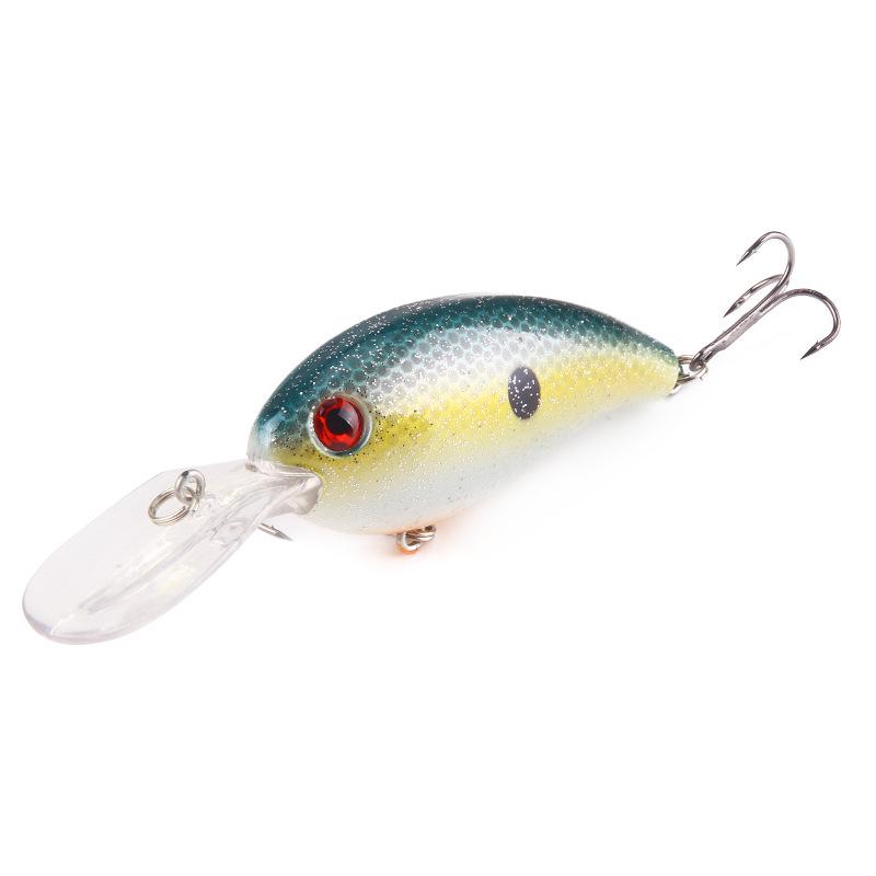 Luya Bait Rock Little Fat Man 18 Color Bronzing External Laser 10cm/13.6g Simulation Fake Bait Hard Bait Fishing Gear