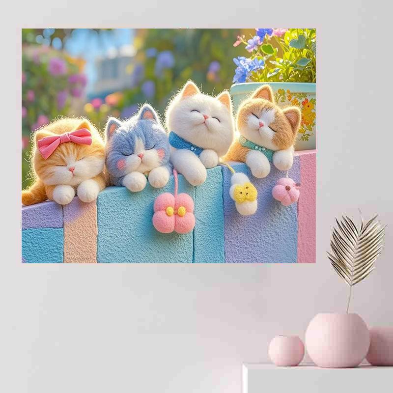 40X50Cm Diamond Painting Large Size Diamond Sticker Bedroom Living Room Decorative Painting With Photo Frame