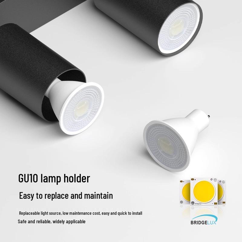 Nordic Rotatable GU10 Surface-Mounted Spotlight for Living Room Corridor