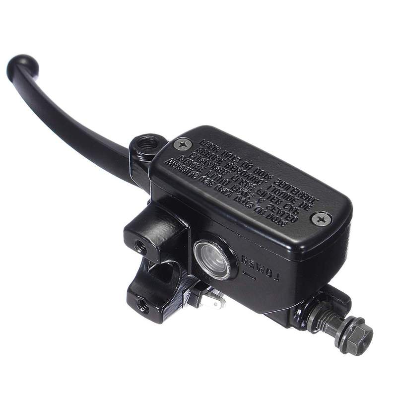 1Pair 1" 25mm Universal Motorcycle Front Brake Clutch Lever Master Cylinder Hydraulic Pump For Honda/Yamaha/Suzuki