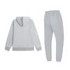 LiNing Embroidered Logo Simple Classic Versatile Loose Soft Comfortable Hooded Cardigan Long Sleeve Sweatshirt Casual Sports Suit AWDVP47-1+AKLV8AB-2