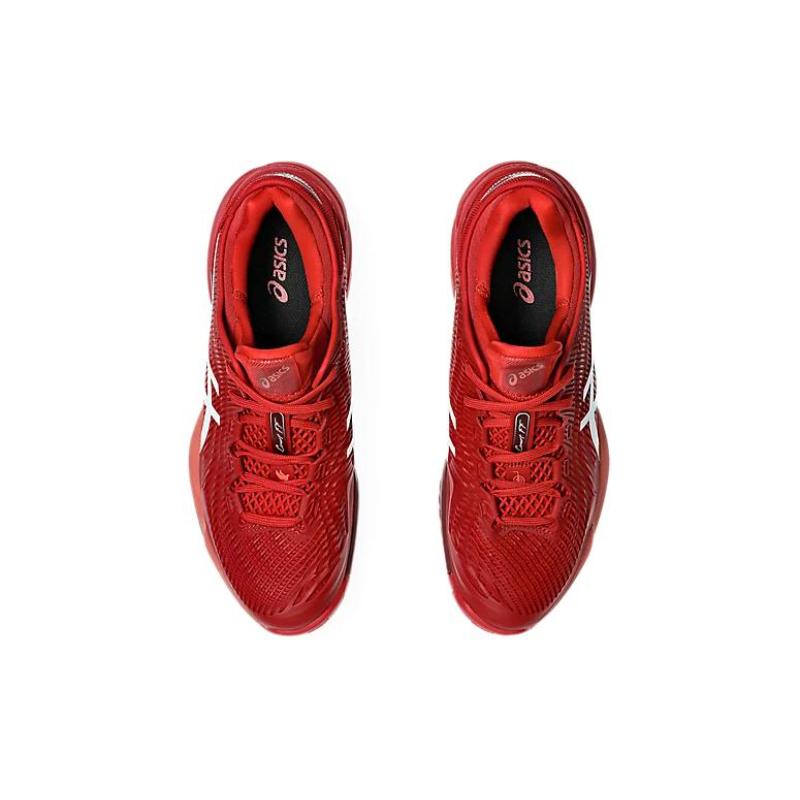 ASICS Court Ff 3 Novak Cranberry White Sneakers 1041A361-962