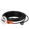 Pipe Heating Cable 9m 23W/m Heat Tape for Pipes with Built-in Thermostat