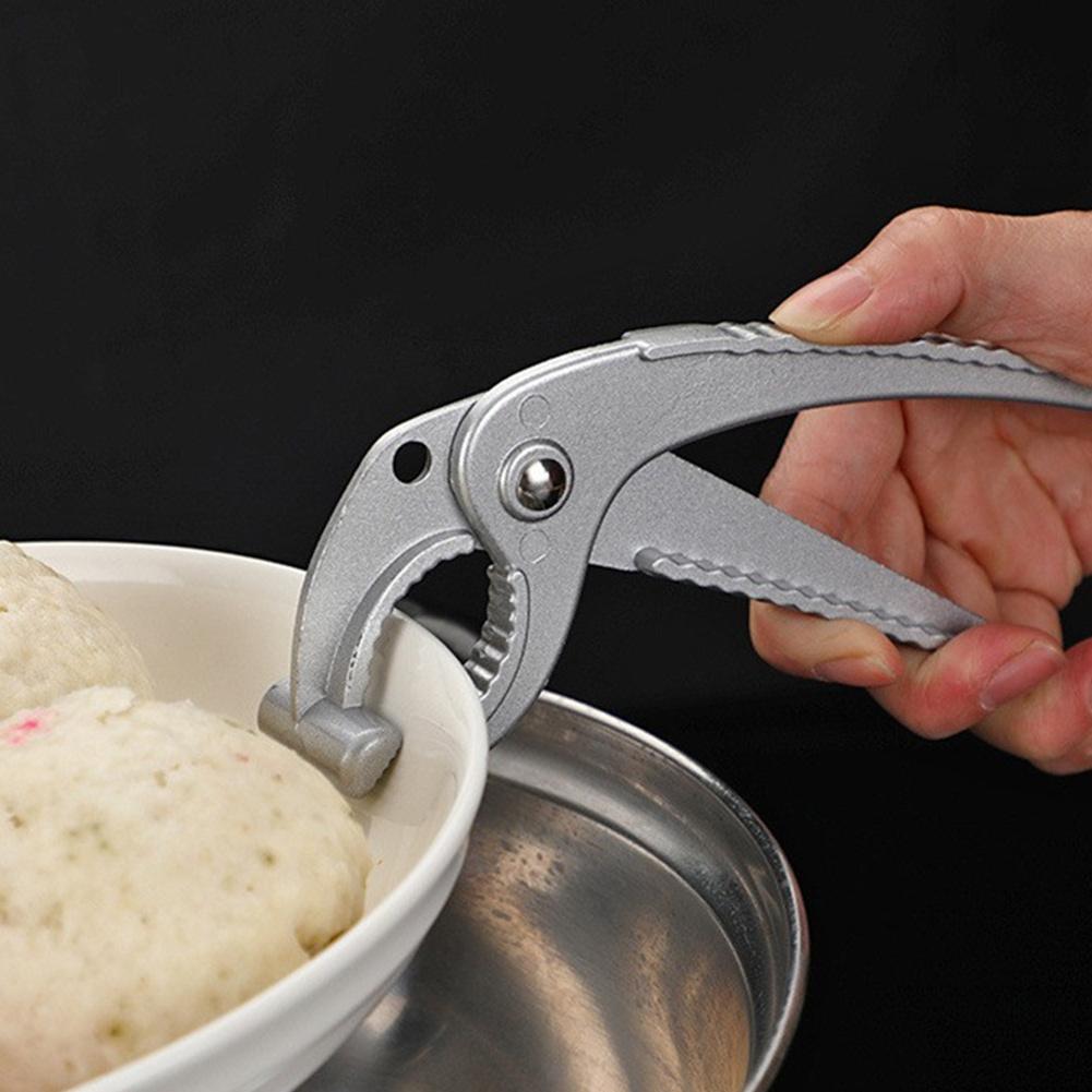 Aluminium Alloy Anti-scald Clamp Portable Pan Bowl Gripper Cookware  Camping Picnic Barbecue Kitchen Bowl, Dishes, Baking Trays