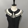 Double Layered Shawl Fake Collar Clown Performance Detachable Ruffle Neckwear Sweater Dress Faux Collar Accessories