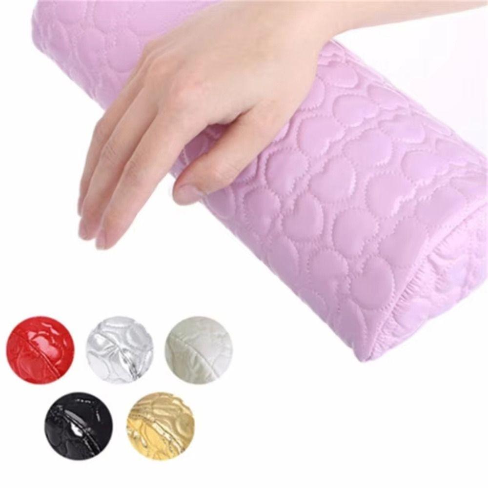 1Pcs Durable Sponge Nail Art Sponge Pillow Soft 7 Colors Manicure Hand Rest Detachable Washable Nail Arm Pillow Palm Rest