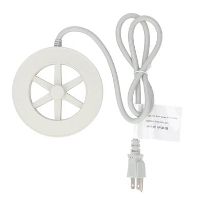 Déglaceur pour bain d'oiseaux 70W Contrôle thermostatique Aluminium Plug and Play Chauffage d'hiver pour bain d'oiseaux pour