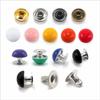 Metal Double-Sided Mushroom Rivet: Half-Round Head Snap Button for Leather Bags & Shoes