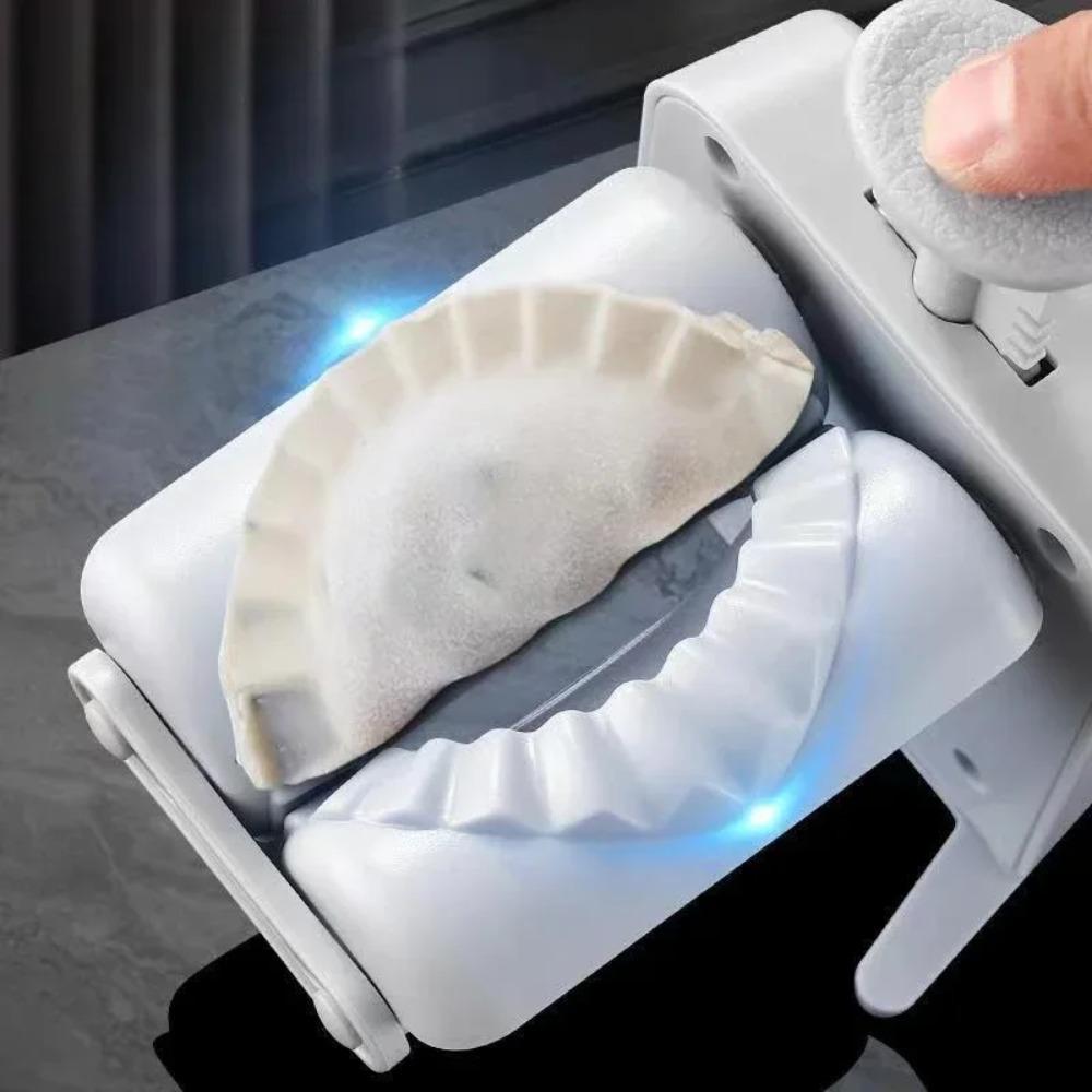 Automatic Dumpling Machine Easy To Clean Double-Head Pressing Die Pie Wonton Mold DIY Reusable Kitchen Gadget Accessories