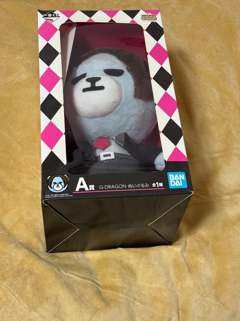 

[Б/У] Плюшевая игрушка G-DRAGON KRUNK