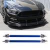 2 Pcs Bumper Lip Diffuser Rod 15cm Stretchable Stainless Steel Splitter Support Tie Pull Bar