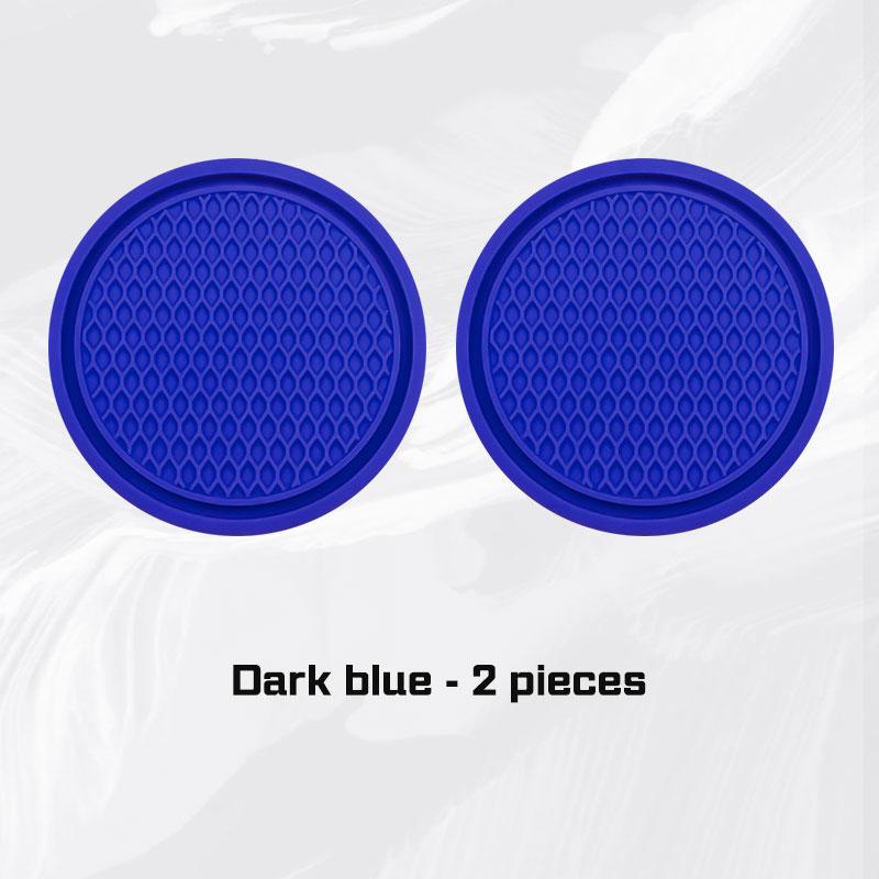 Car Coaster Water Cup Mat Accessories For Volkswagen VW ID.3 ID4 Polo Golf Passat Tiguan Beetle Caddy T5 Up Anti-slip Drink Pad hf2