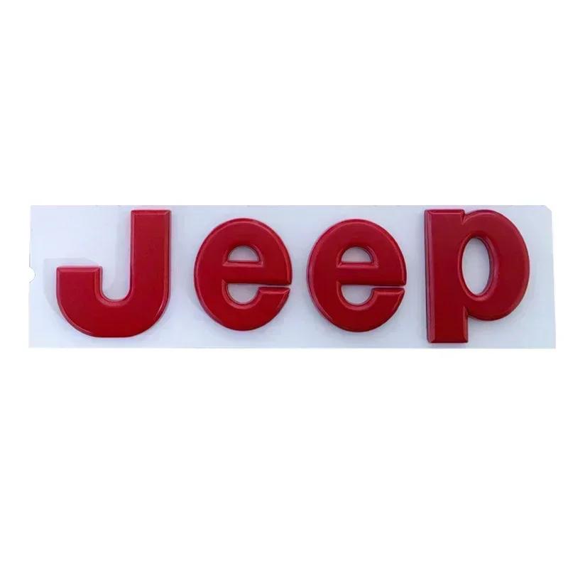 Auto Fronthauben-Emblem Seiten-Kofferraum-Aufkleber-Plakette für JEEP Renegade Grand Cherokee Wrangler JK Compass Commander Patriot Liberty