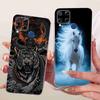 For Realme C20 Case Soft Funda Blue Butterfly Painted Cover For Oppo Realme C15 c20 C 20 15 Phone Bumper RealmeC15 Case Coque