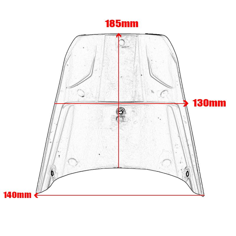 Fit For SUZUKI V-Strom650 Front Mudguard DL650 V-Strom 650 DL 650 VStrom 650 2016-2023 Motorcycle Fender Extender Extension