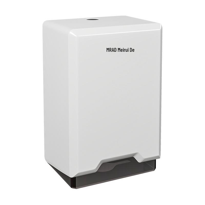 Punch-Free Wall-Mounted Tissue Box Holder for Bathroom, Kitchen, and Living Room