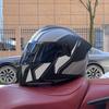 2025 Orz motorcycle helmet, men's and women's reversible helmet, motorcycle half full helmet, cool street bike all year round