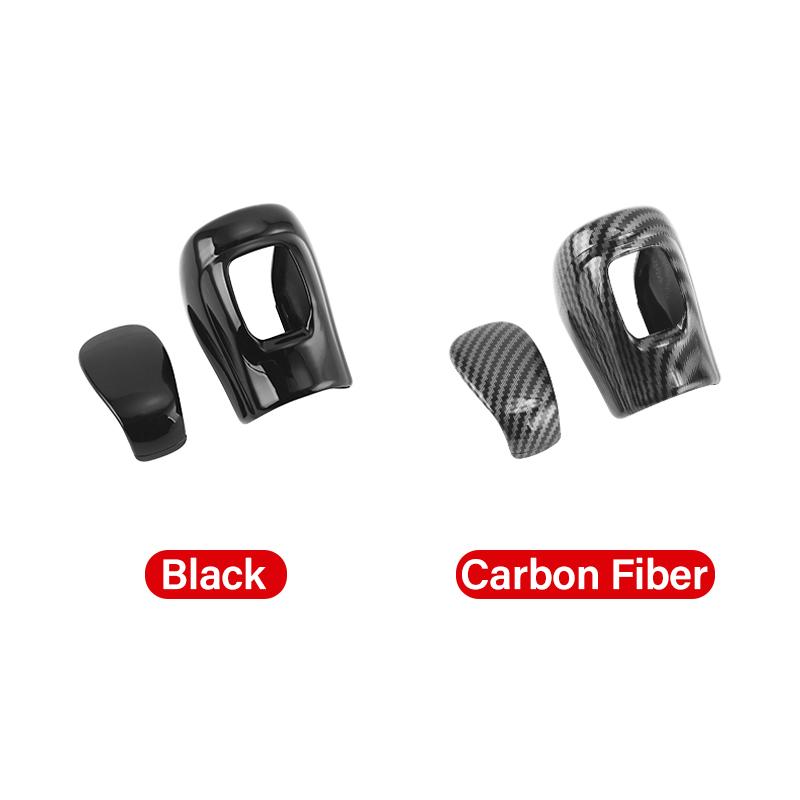 ABS Car Gear Shift Knob Head Cover Automatic Transmission Trim Sticker Non Slip Cap For Honda Civic 11th Gen    2024