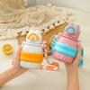 Cute Children's Thermos Cup Girl Straw Type Large Capacity 316 Stainless Steel Kettle High Value Student Water Cup