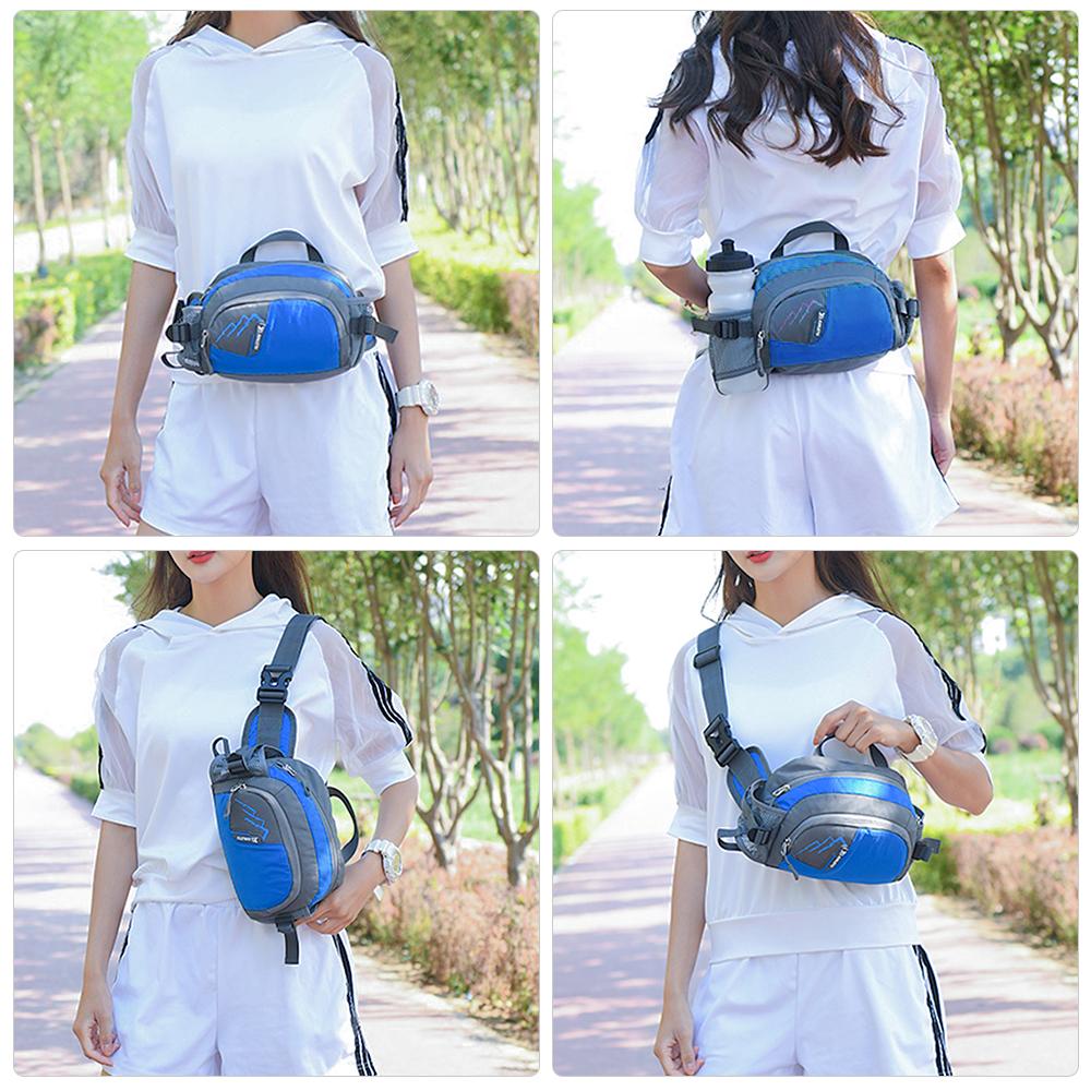 Outdoor-Sport-Hüfttasche mit Wasserflaschenhalter für Radfahren, Laufen, Wandern, Marathon