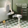 Armrest Design Anti-Slip Bath Organizer Foldable Baby Bath Stand  Home Bathing