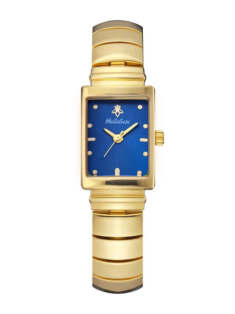YaLaLuSi Elegant Square Women Watch Gold Zinc Alloy Band Color Dial Quartz Wrist Watch Luxury Gift Watch For Her