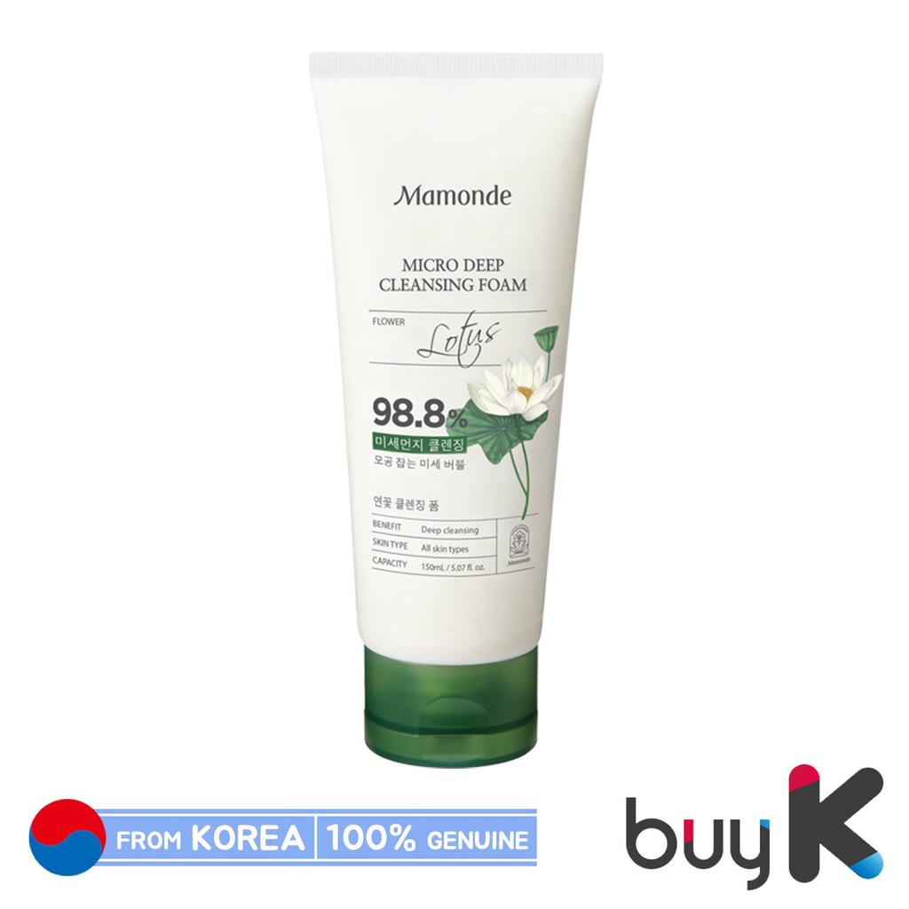 mamonde micro deep cleansing foam