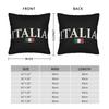 Italia Vintage Italienische Flagge Italienische Kissenhülle Weiche Kissenhülle für Sofa Heimdekoration Modische Kissenbezüge
