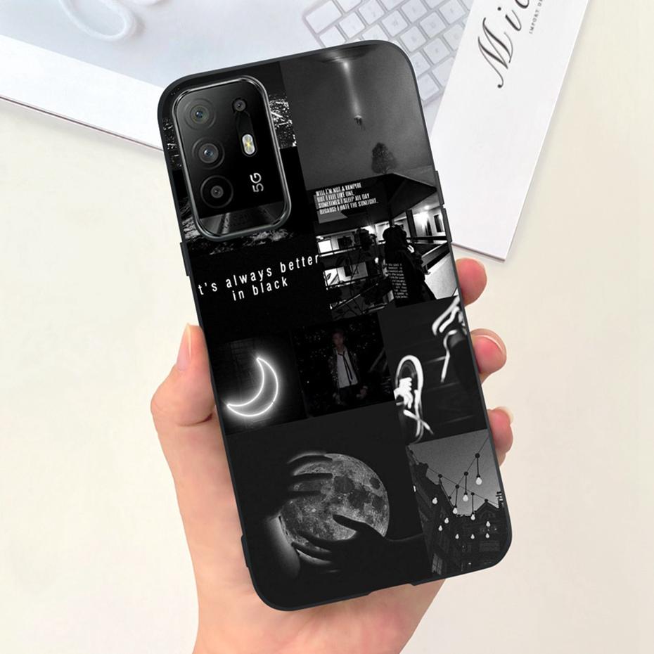 Fashion Case For OPPO Reno5 Z CPH2211 Soft Silicon Shockproof Protective Cover For Oppo Reno 5Z 5G Phone Cases