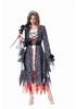 Cosplay Halloween costume masquerade horror skeleton vampire bride zombie bloodstained princess dress woman