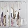 Växter Grafiskt Duschdraperi Vattentätt Duschdraperi Polyestertyg 3D-tryck Badrumsgardiner Badrumsinredning Med Krokar