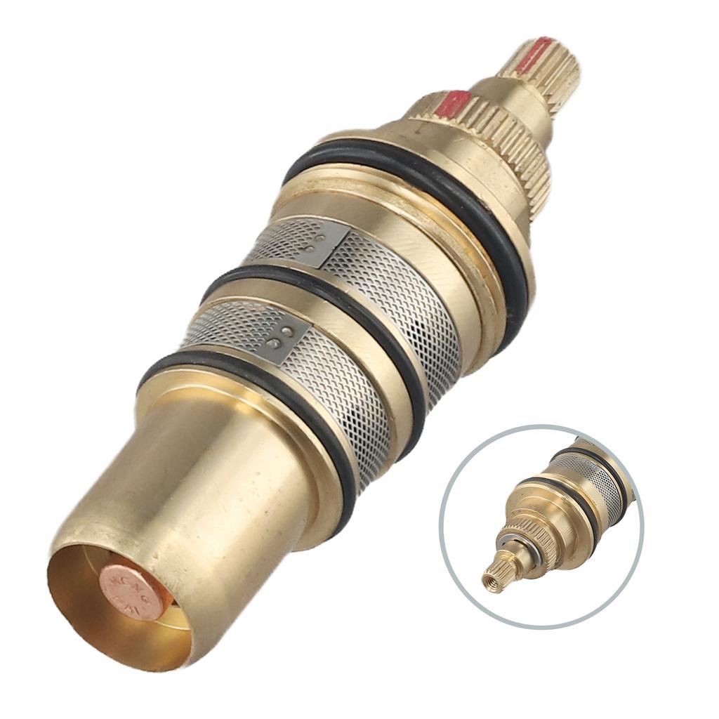 Installation Versatile Valve Core Thermostatic Gold Bar Repair-Kit Brass Replacement Cartridge Shower Mixer Valve