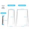 Travel Garment Drying Rack Stand,Foldable Clothing Hanger for Baby Laundry,Space Saving,Mini Hanging Coat Holder for Dry Clothes