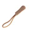 10x Zipper Pulls Slider Cord Rope Puller Ends Lock Zip Clip Buckle For Bag EDC Khaki
