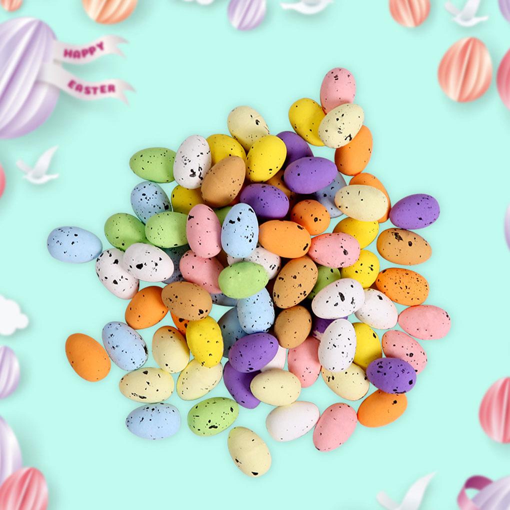 100 teile/satz Handwerk Frohe Ostern Dekorationen DIY Eier Für Ostern Party Eier Frohe Ostern Ostereier