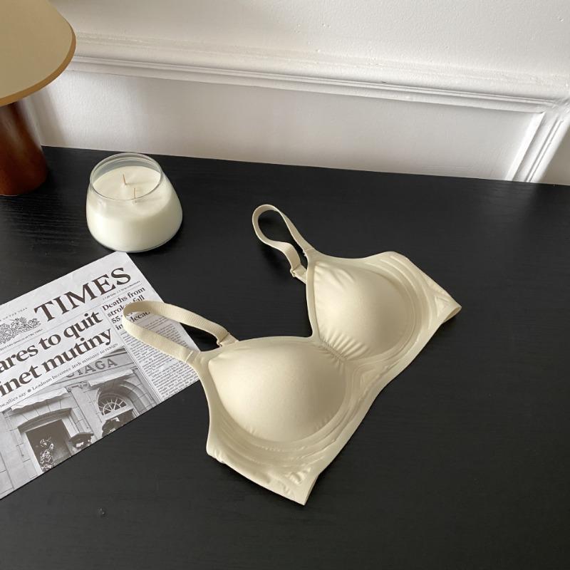Women S Seamless Wirefree Push Up Bra For Young Girls Comfortable Light Cup