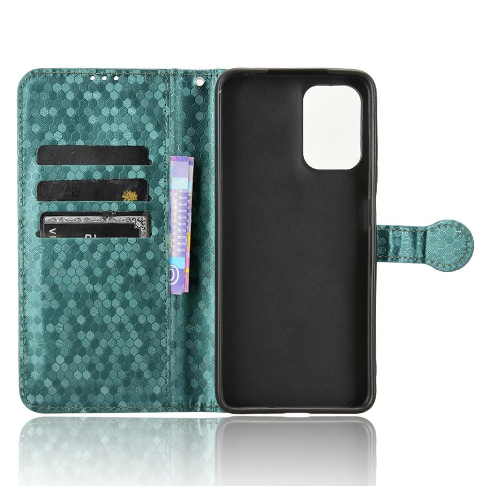 Pro Motorola Moto G05 4G/E15 4G Peněženkové pouzdro Vzor teček Otisk PU kůže Kryt na telefon