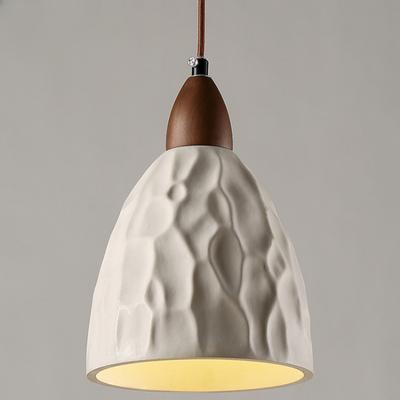 Gypsum Pendant Lights Nordic Room Decor Vintage Home Decoration Hanglamp Bedroom Living Room Retro Modern Stone LED Chandelier